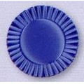 Blank Sash Rosette W/ Ruffle Edges